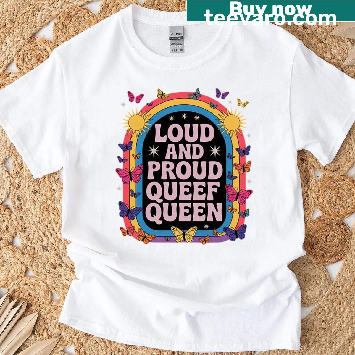 Cheeky cartoon design reflecting adult humor, perfect for fun-loving women. — on a men's t-shirt