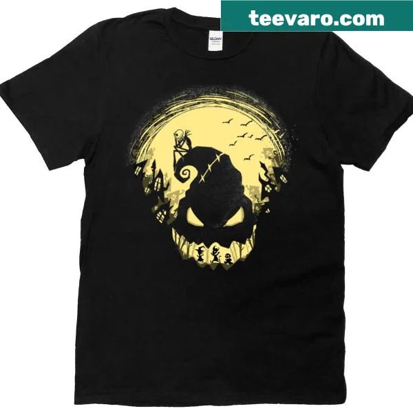 Spooky-themed T-shirt featuring an illustration inspired by nightmares