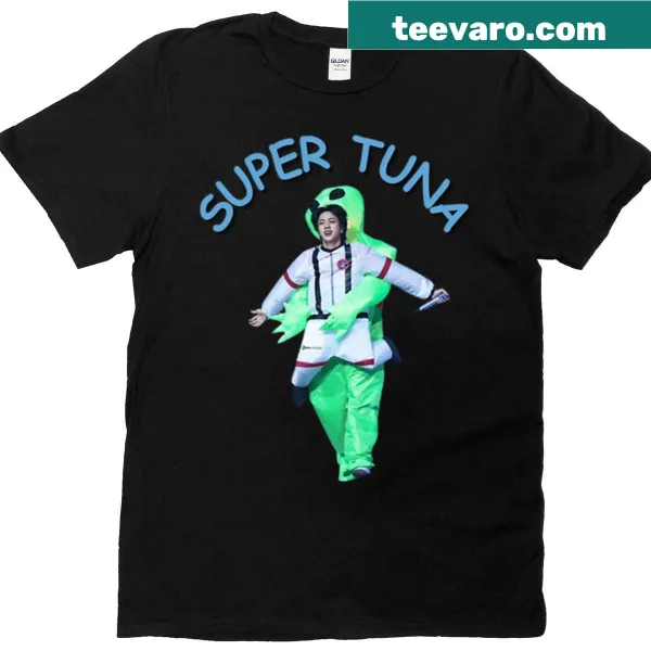 Oversized Kpop concert T-shirt with alien tour graphics