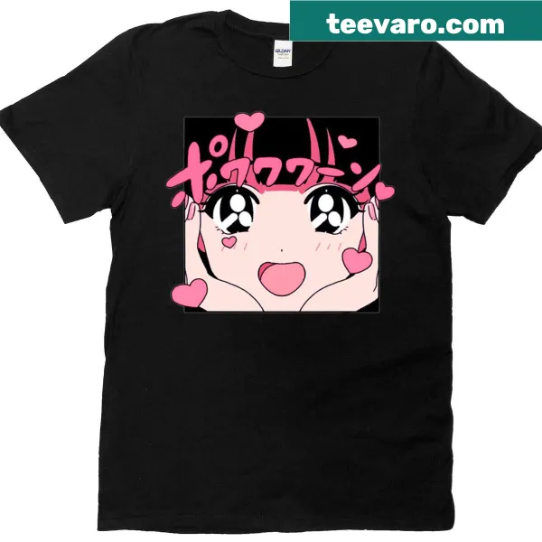 Charming Kawaii Girl t-shirt featuring a cute character design