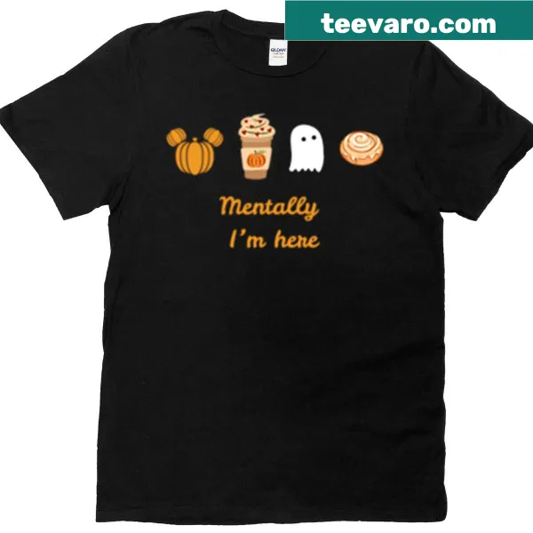 Illustrated spooky design on a t-shirt with eerie elements