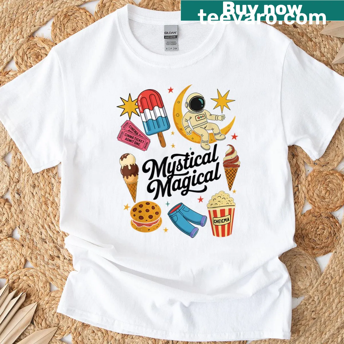 Inspirational text design celebrating country living on a T-shirt — on a men's t-shirt