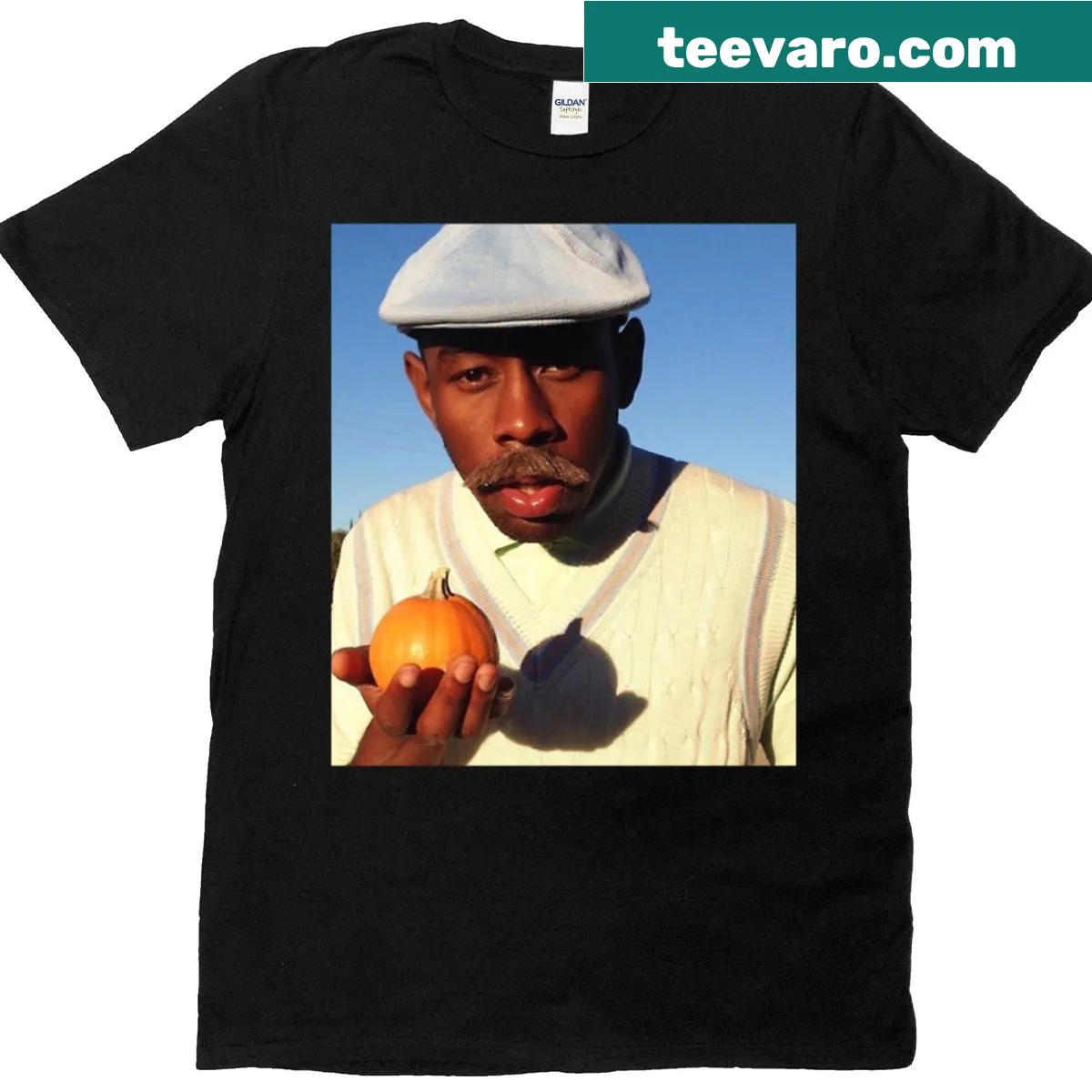 Vintage-style t-shirt honoring Tyler, the Creator — on a men's t-shirt