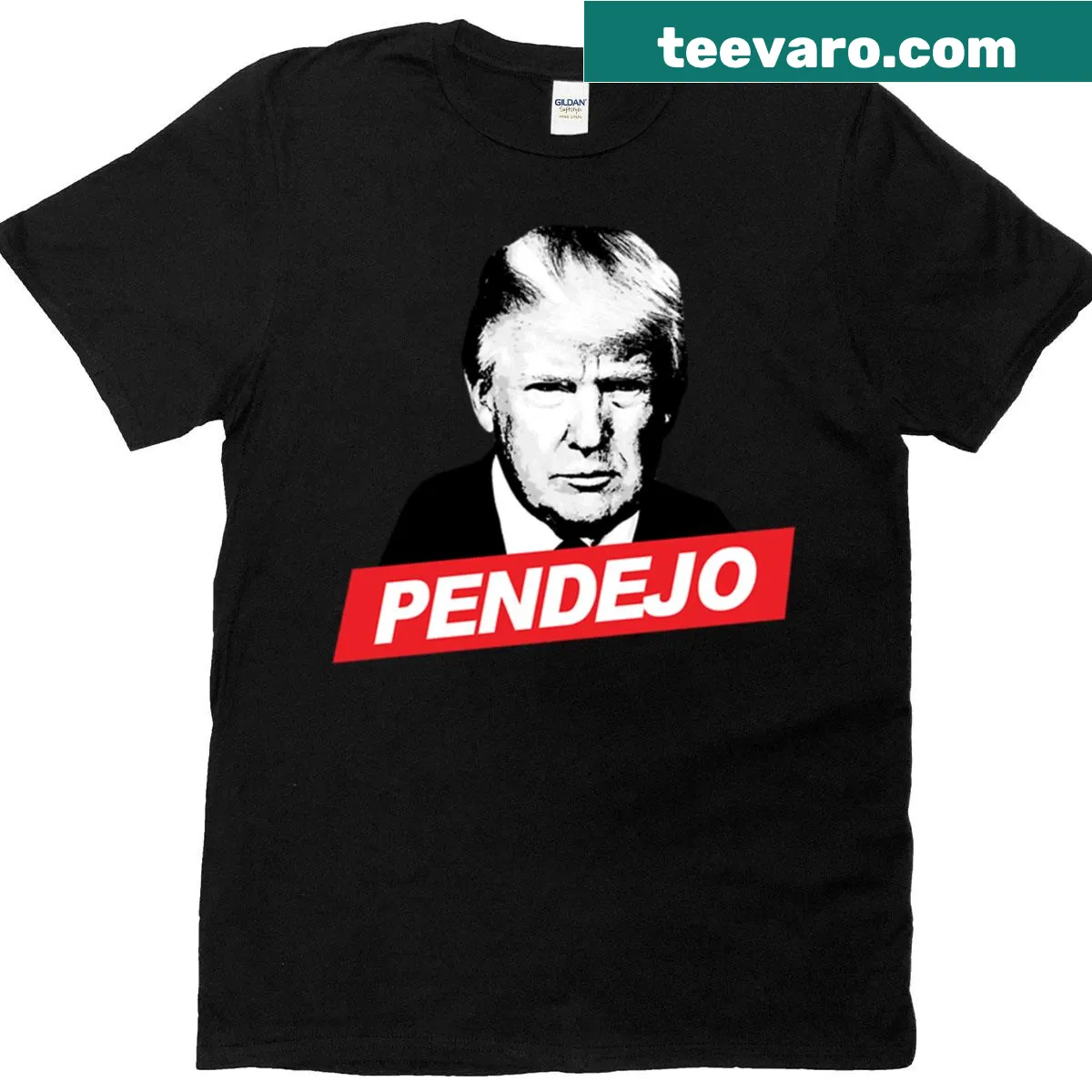 Sarcastic Pendejo Trump T-shirt design — on a men's t-shirt