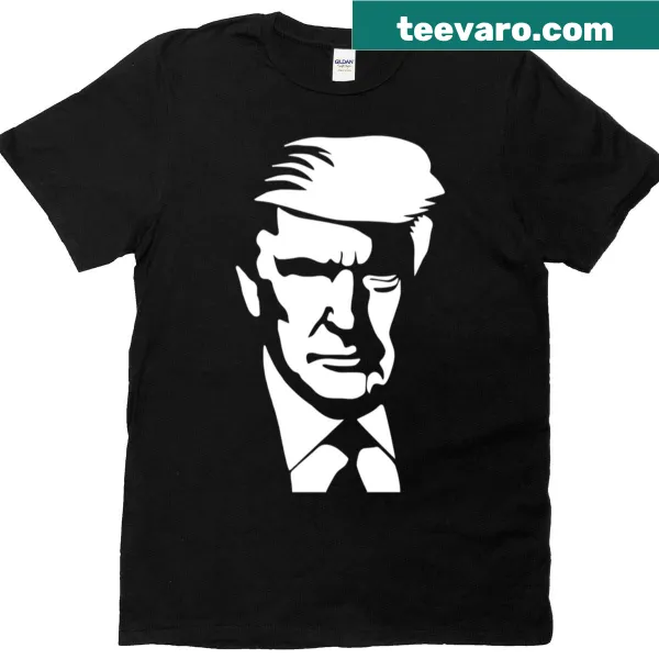 Faux jersey T-shirt featuring President Donald Trump and '45'