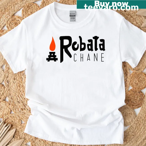 Funny Robata Chane t-shirt with playful text design