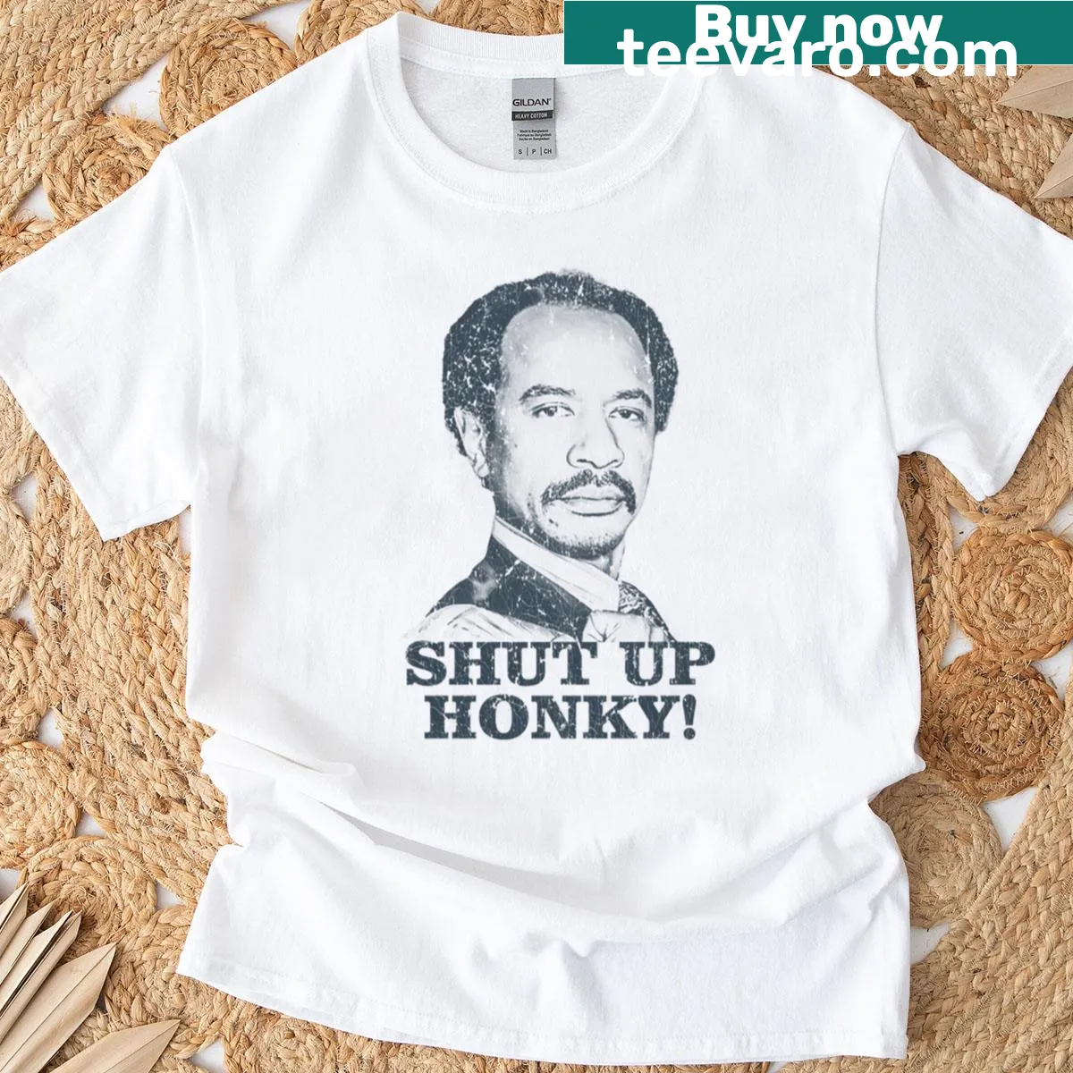 Humorous T-shirt with a quote from The Jeffersons — on a men's t-shirt