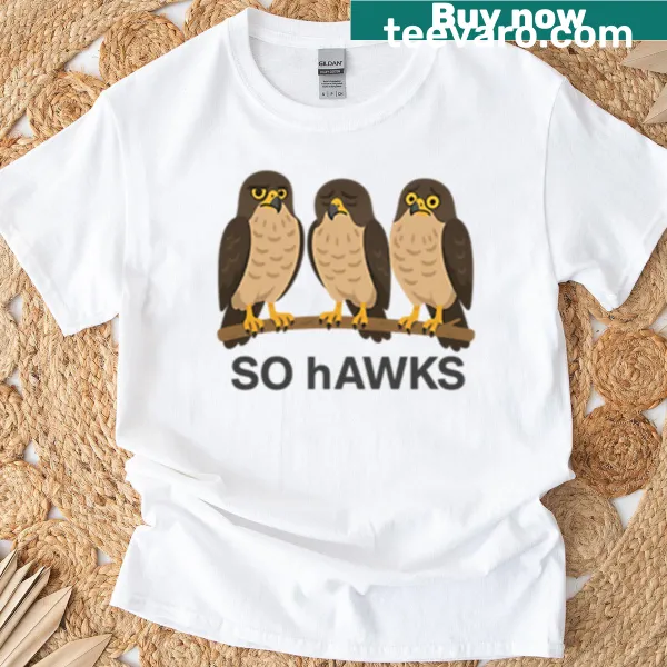 Illustration of red-tailed hawks in flight