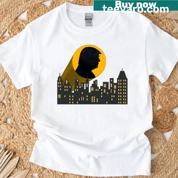 T-shirt with graphic design featuring Trump call sign.