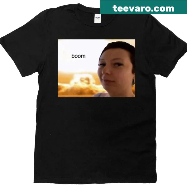 Vanillamace Boom meme graphic T-shirt