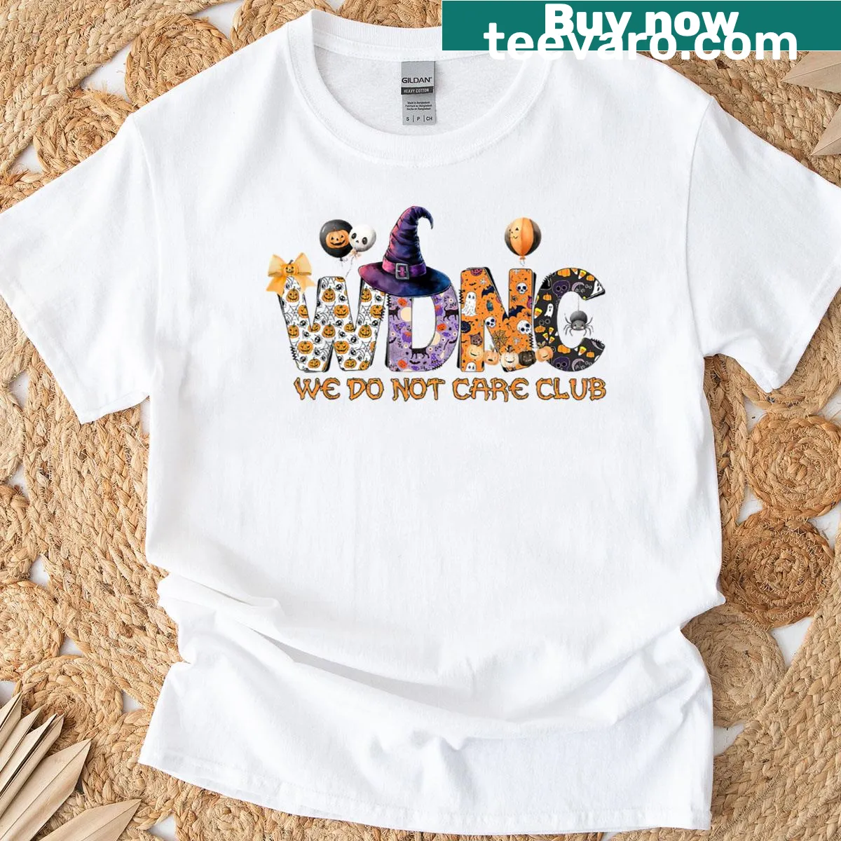 Funny t-shirt for women featuring 'We Do Not Care Club' about menopause — on a men's t-shirt