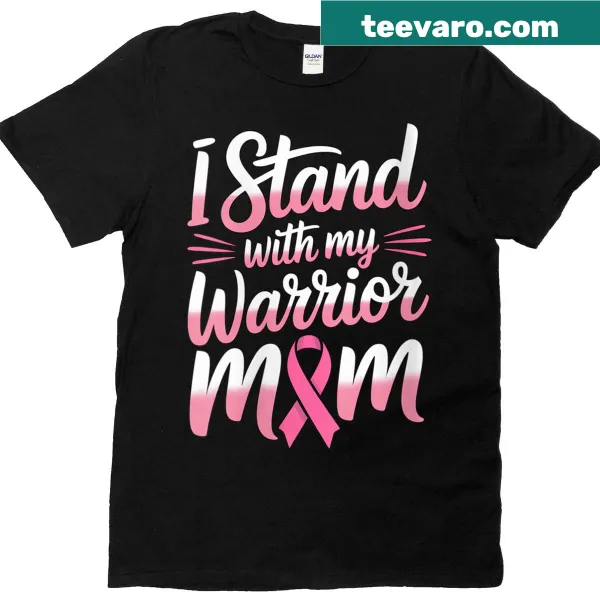 Empowering t-shirt supporting breast cancer awareness for women and kids