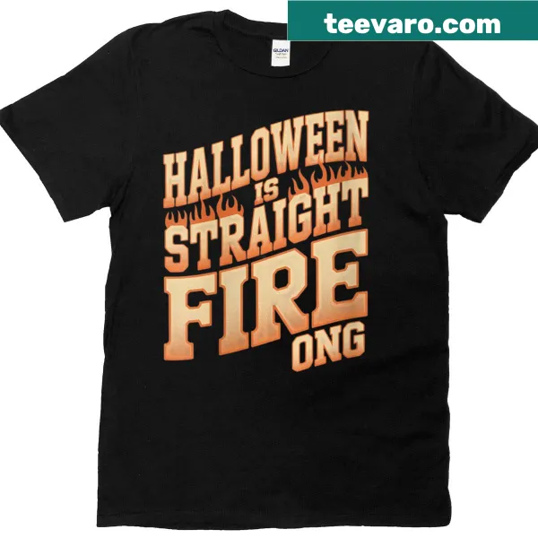 Funny Halloween shirt featuring middle school slang for Generation Alpha