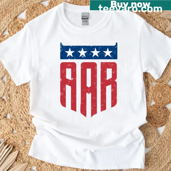 Distressed oversized T-shirt celebrating All American Racers
