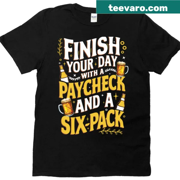 Halloween-themed oversized t-shirt with funny skeleton bartender design