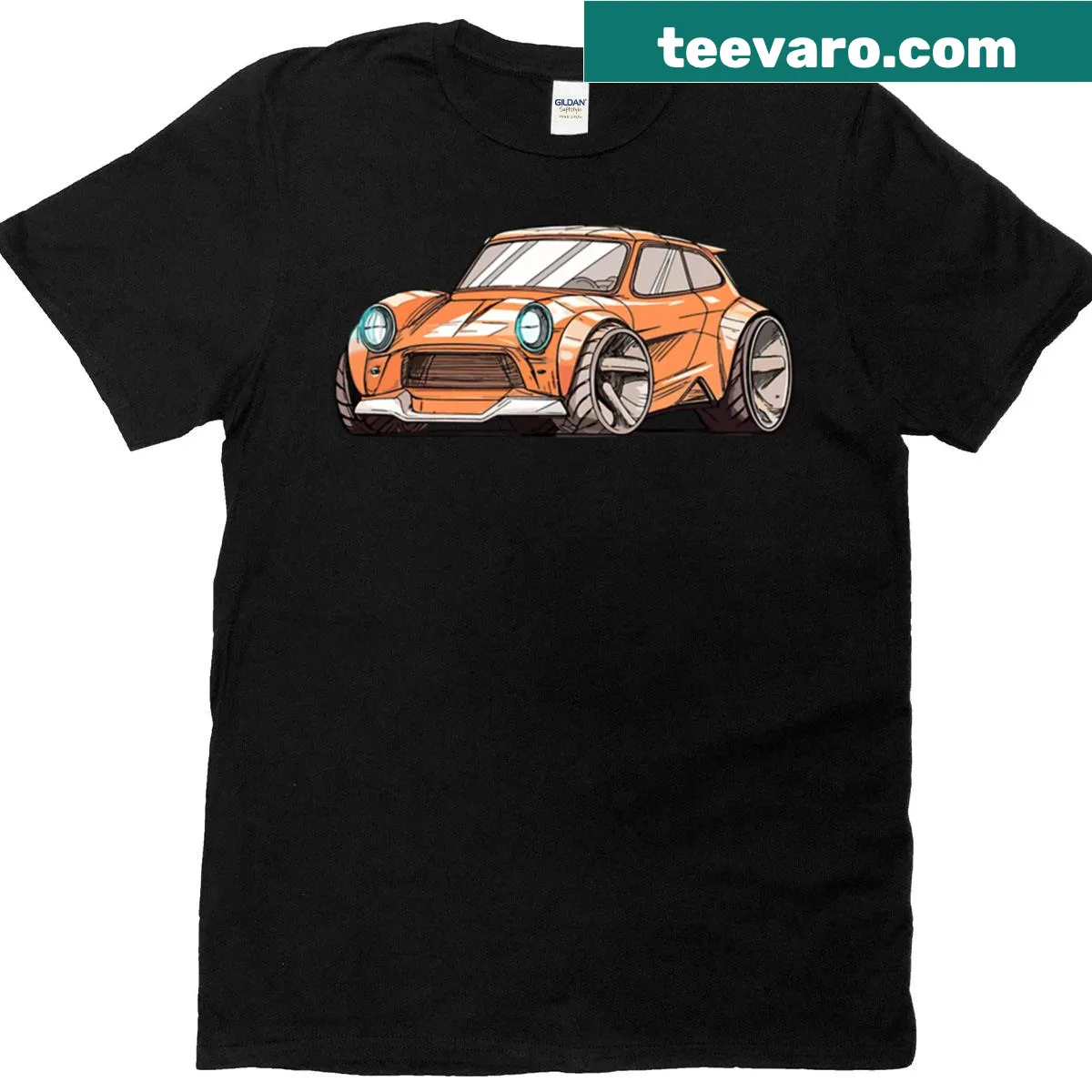 Adorable vehicle design for car lovers on a cute T-shirt — on a men's t-shirt