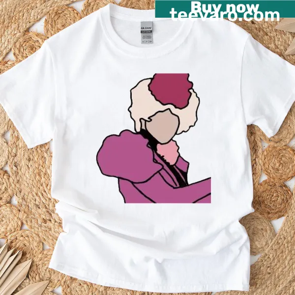 Effie Trinket inspired T-shirt featuring a character illustration