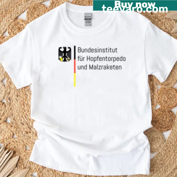 Creative T-shirt with a humorous Federal Institute design