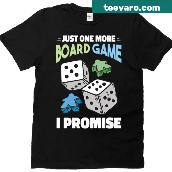 Cartoon design T-shirt for board game lovers