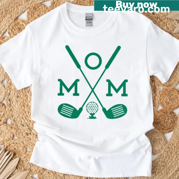 Golf-themed pocket t-shirt with a witty quote for moms who love golf