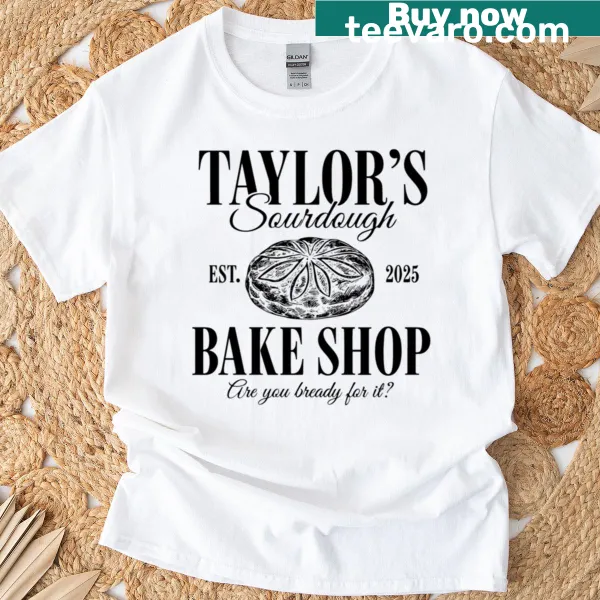 Vintage-style Taylor's Sourdough Bake Shop t-shirt