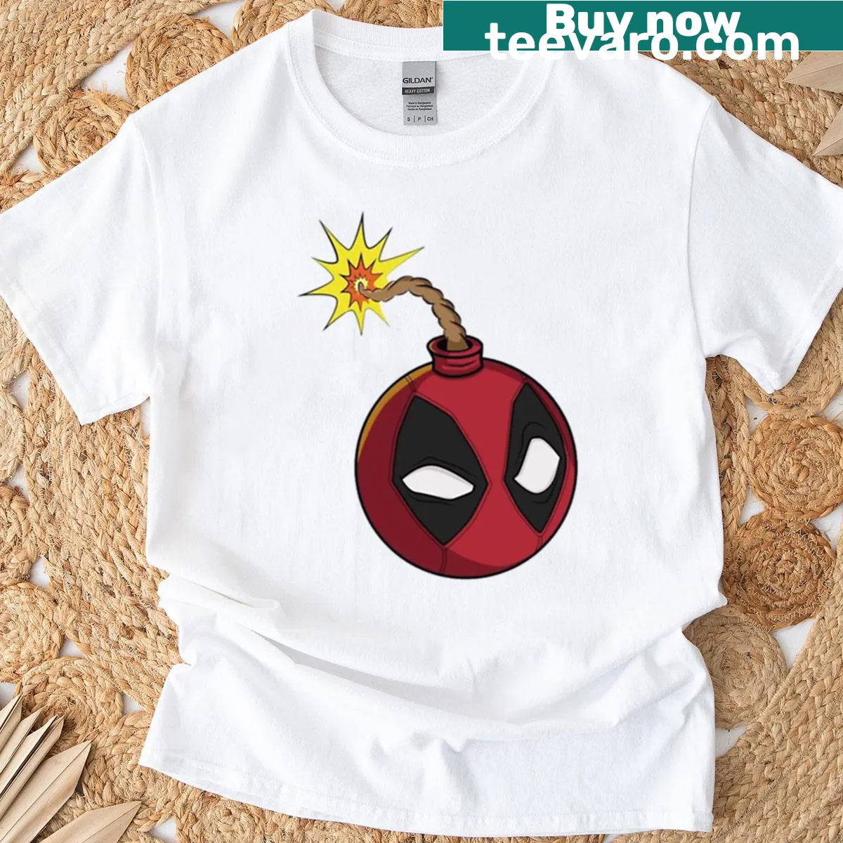 Parody wheelchair symbol design on a humorous T-shirt — on a men's t-shirt