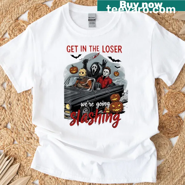 Edgy Halloween T-shirt with horror-themed phrase