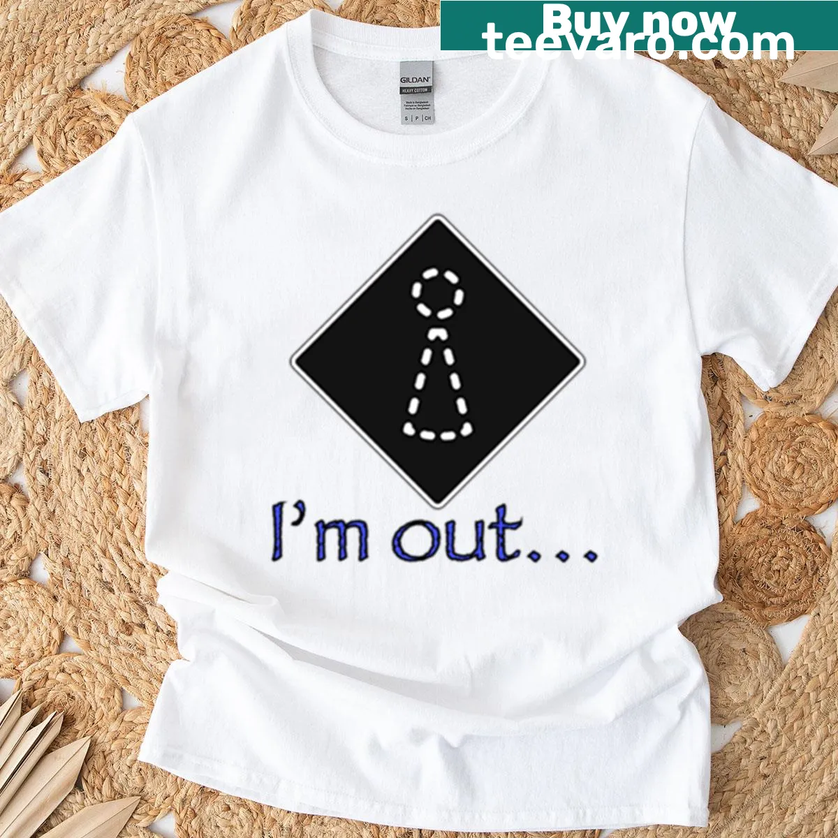 Minimalist T-shirt featuring a silhouette from Gloomhaven — on a men's t-shirt
