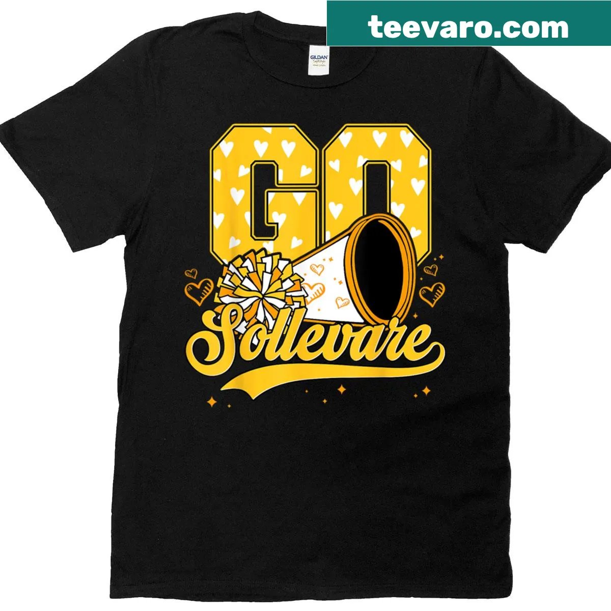 T-shirt featuring uplifting text design — on a men's t-shirt