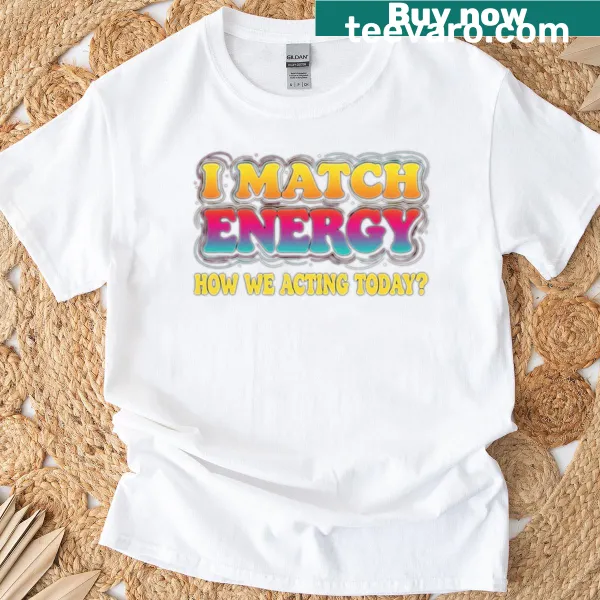 Playful vibing quote on oversized t-shirt
