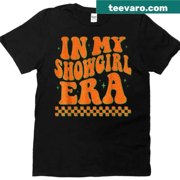 Groovy graphic tee celebrating showbiz style