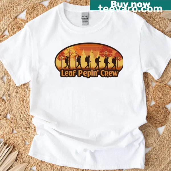Nature-themed t-shirt celebrating leaf peeping