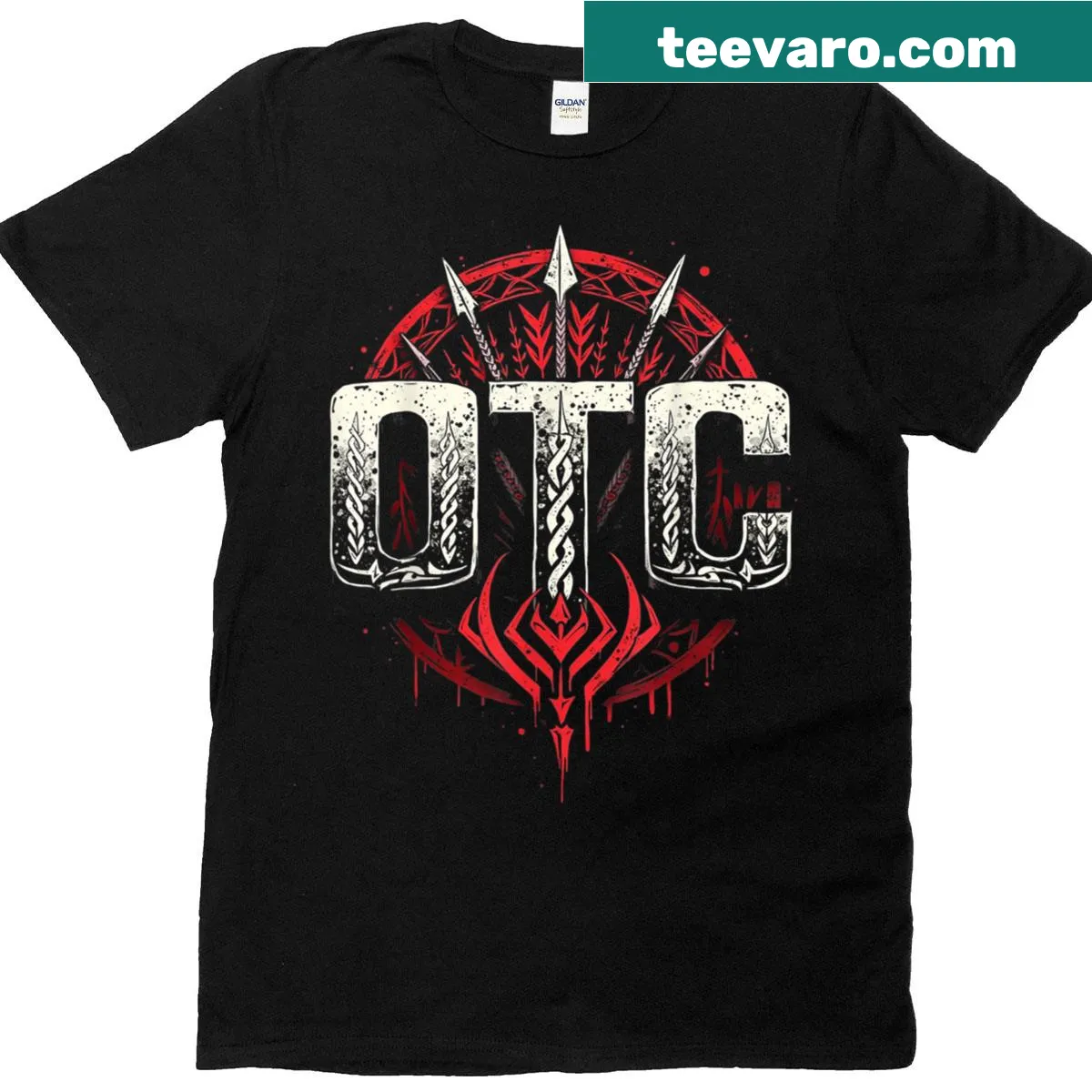 Bold typography wrestling t-shirt featuring 'Bloodline' and 'Main Event' text — on a men's t-shirt