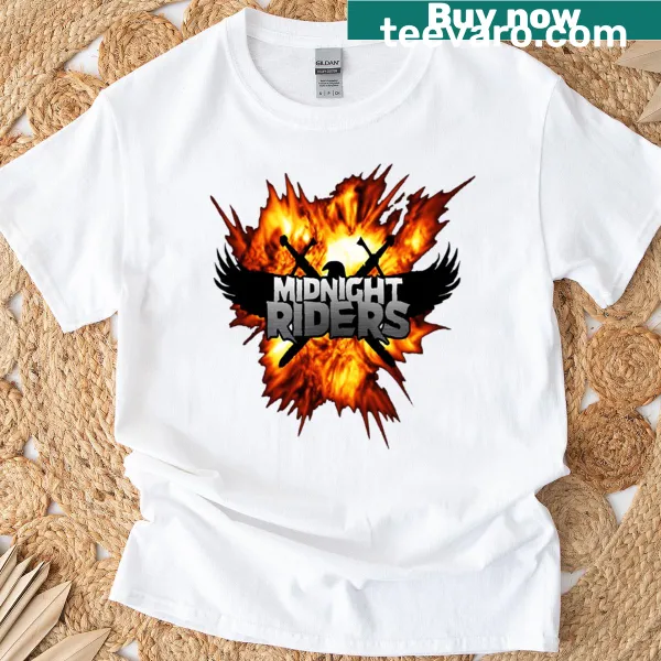 Graphic t-shirt featuring the Midnight Riders from Left4dead2