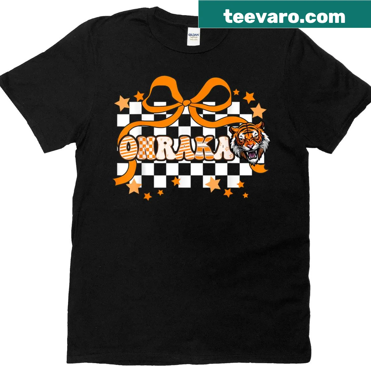 Vintage-inspired school spirit T-shirt with mascot graphic — on a men's t-shirt