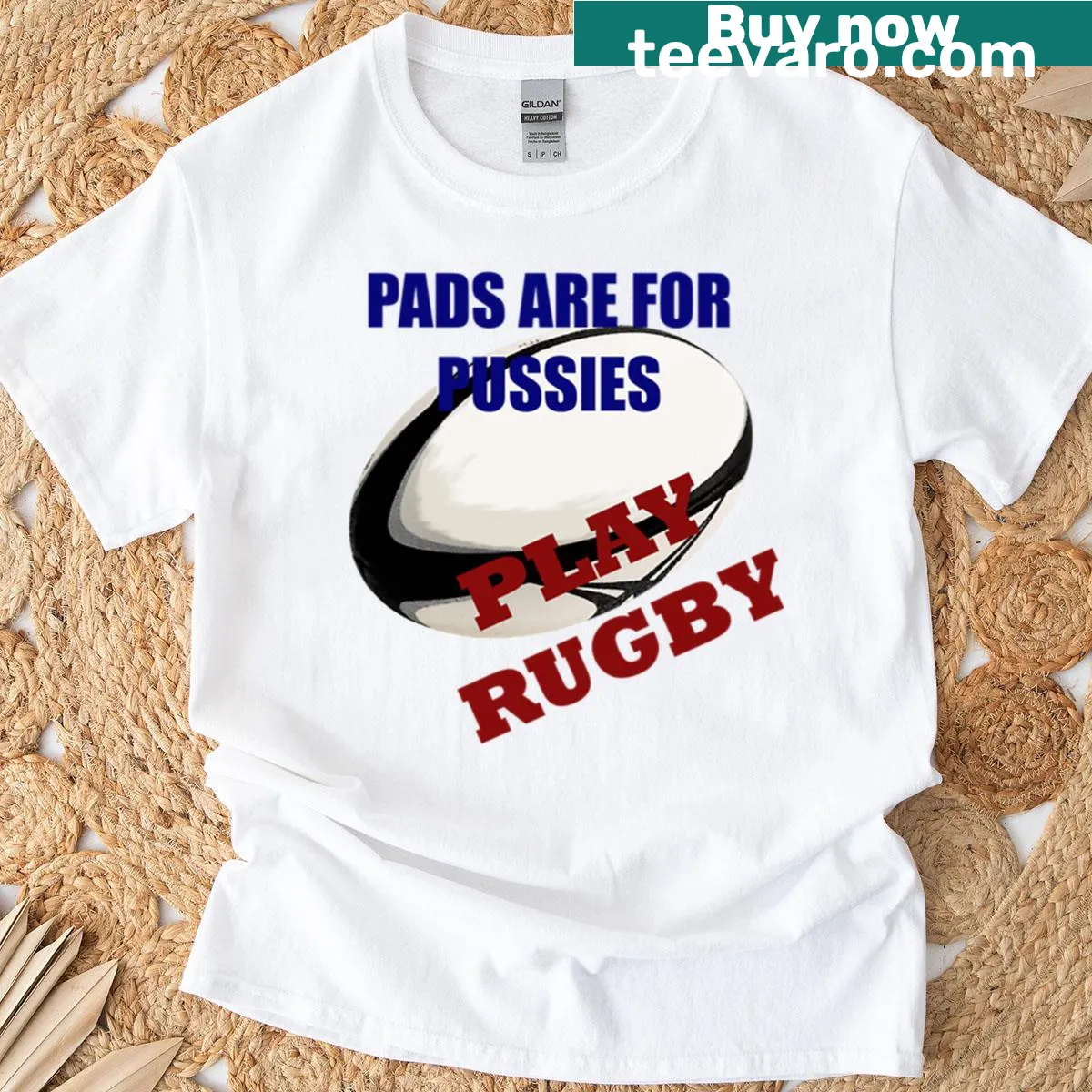 Edgy graphic T-shirt with bold humorous text — on a men's t-shirt