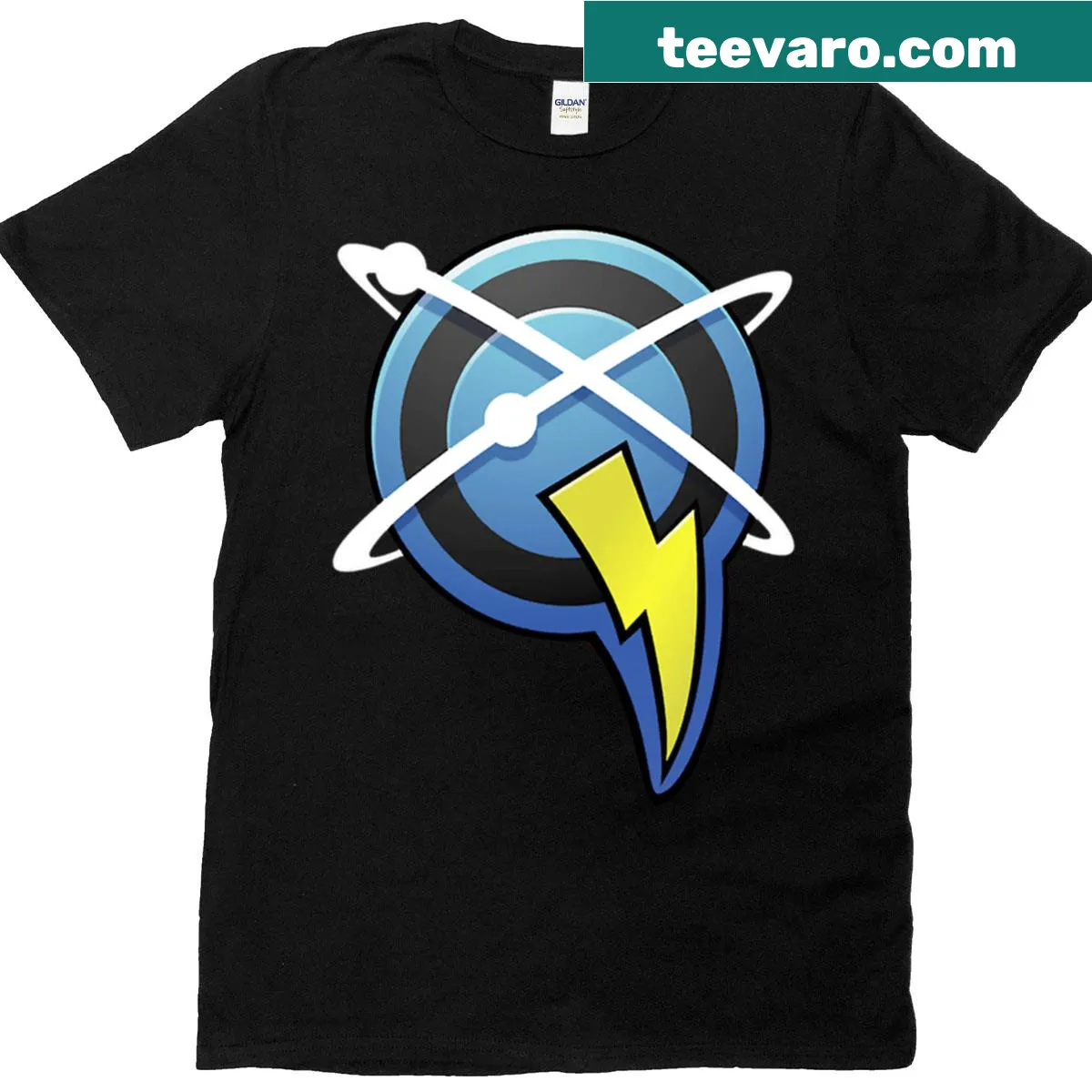 Qwark graphic from Ratchet and Clank T-shirt — on a men's t-shirt