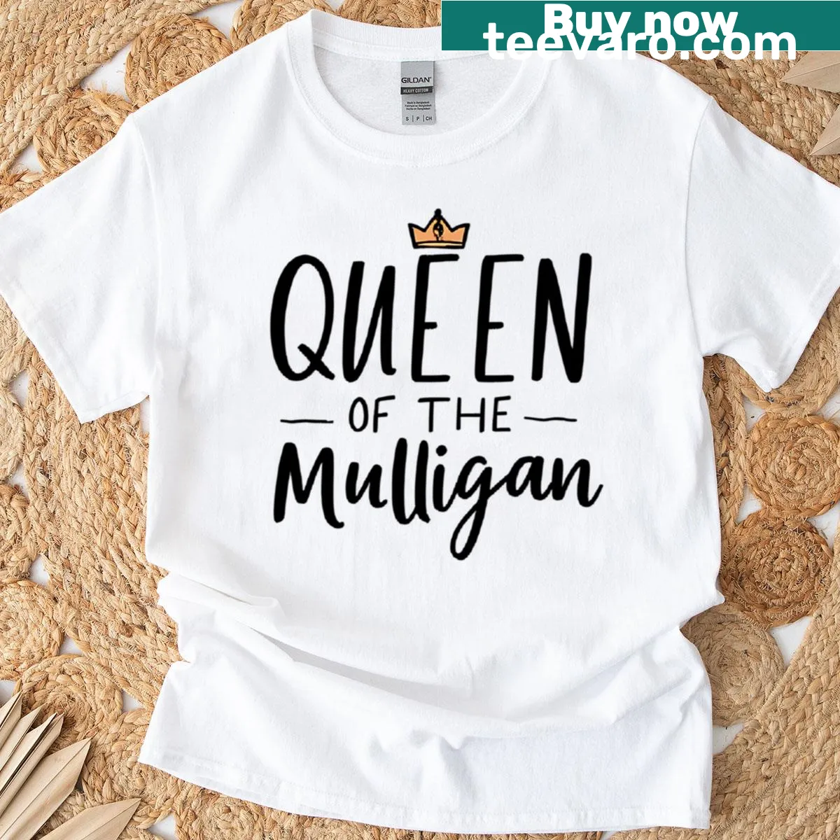 Oversized T-shirt highlighting an empowering golf design for women — on a men's t-shirt