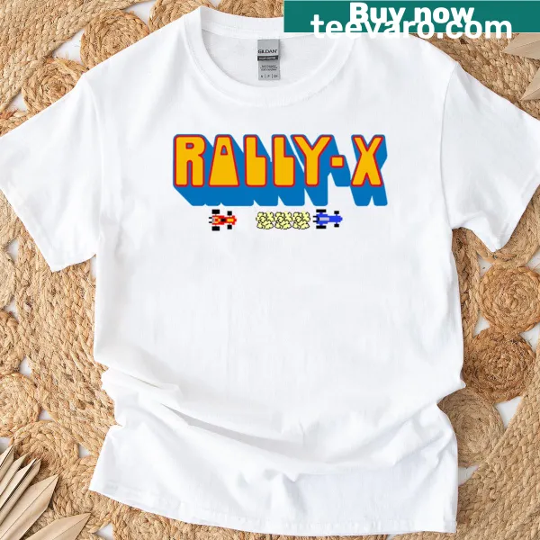 Rally X Logo T-shirt featuring a prominent logo design