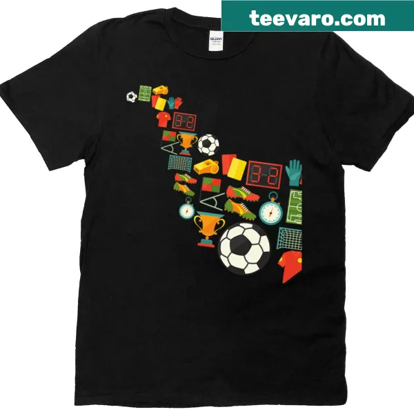 Oversized t-shirt with playful sports ball graphic