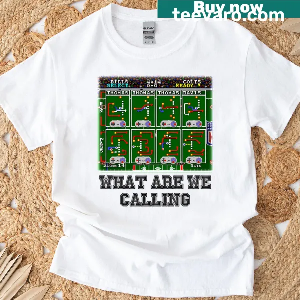 Tecmo Super Bowl playcalling graphic t-shirt for gamers
