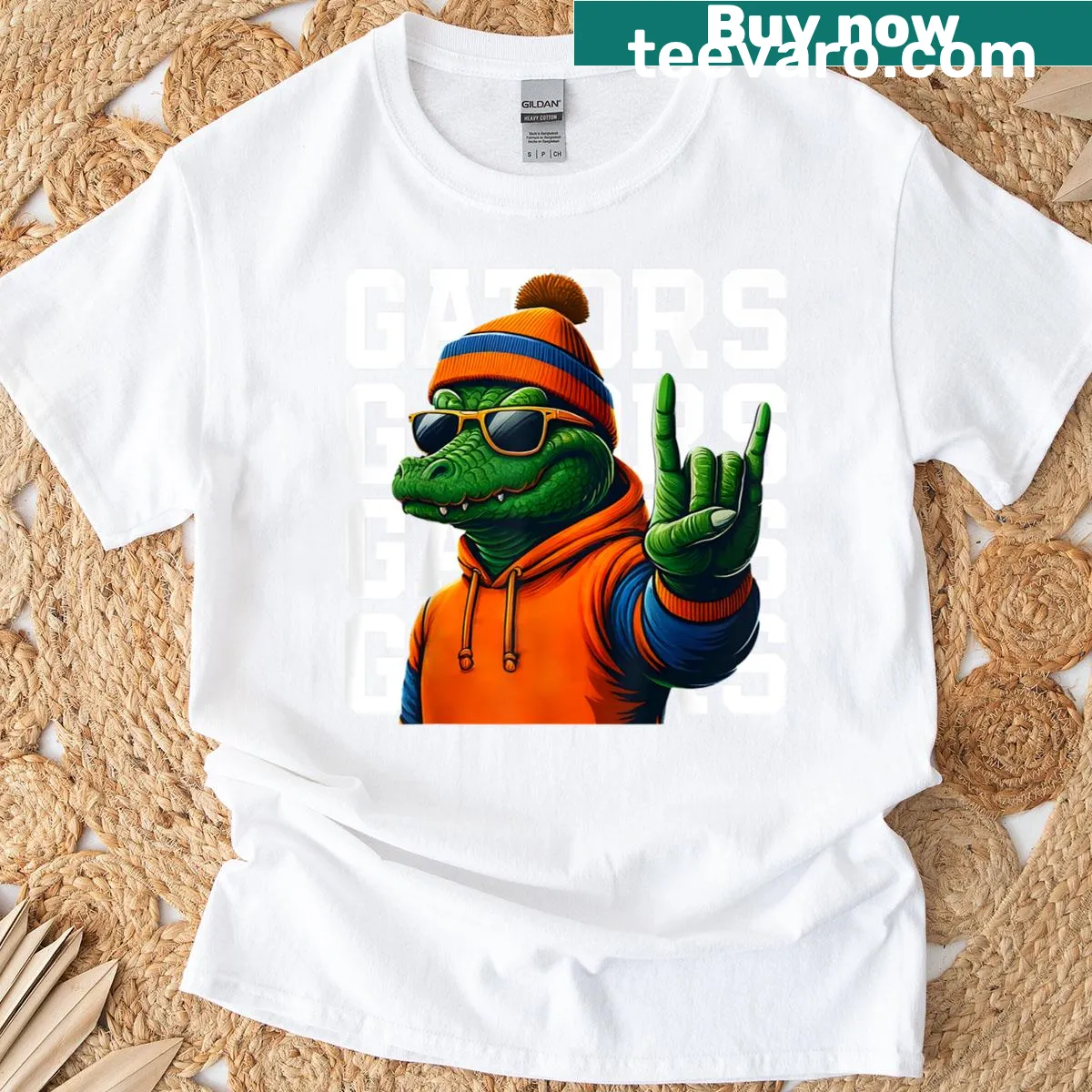Gators name t-shirt for men, women, and kids — on a men's t-shirt
