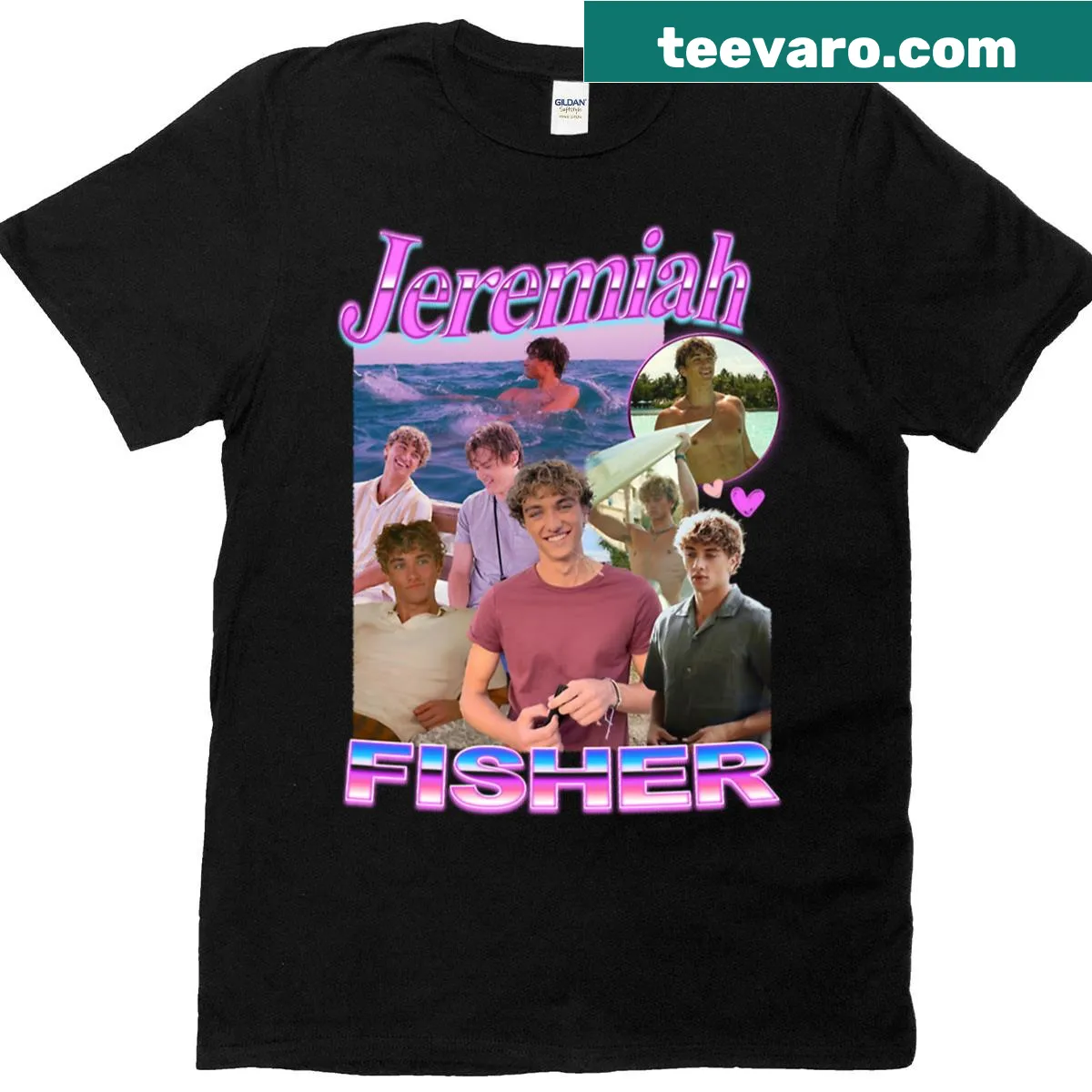 Vintage-style T-shirt inspired by 'The Summer I Turned Pretty' — on a men's t-shirt