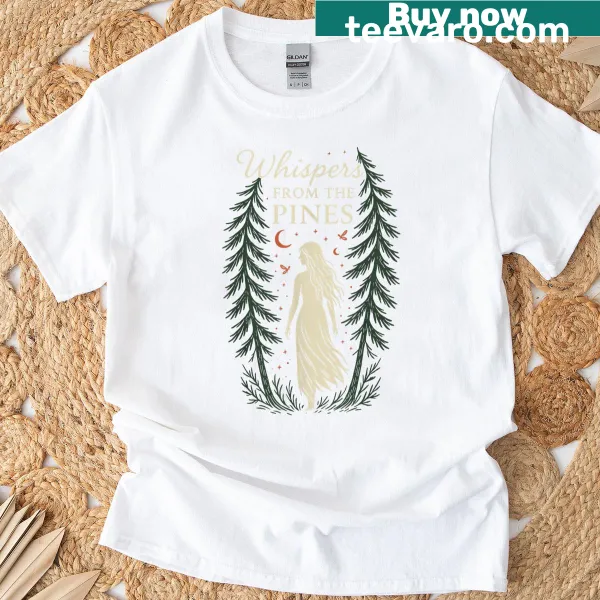 T-shirt featuring Baba Yaga, witch of the woods design