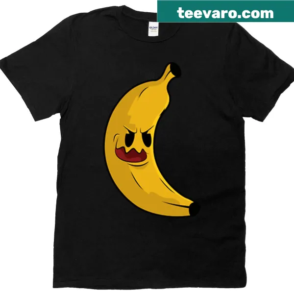 Playful tee featuring a cheerful banana design