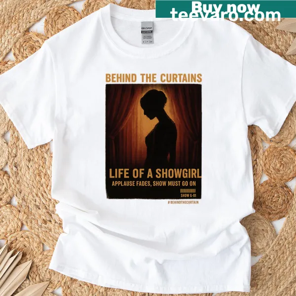 Silhouette design representing the life of a showgirl