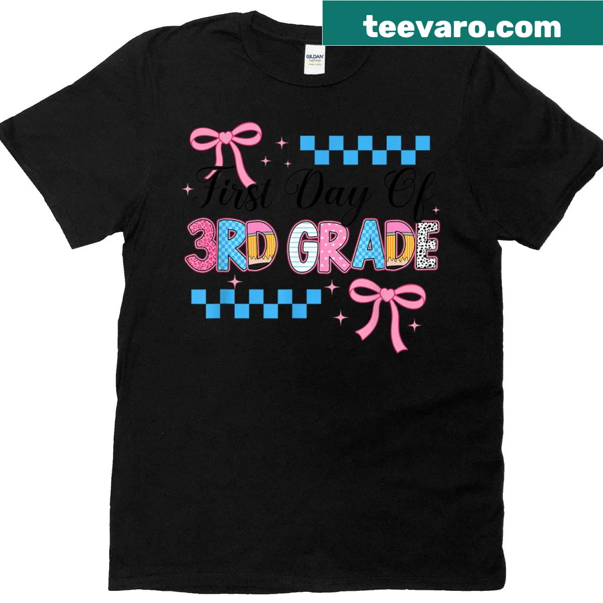 T-shirt for teachers with a back-to-school theme — on a men's t-shirt