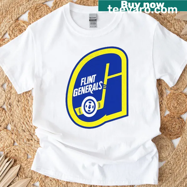 Vintage logo Flint Generals hockey t-shirt