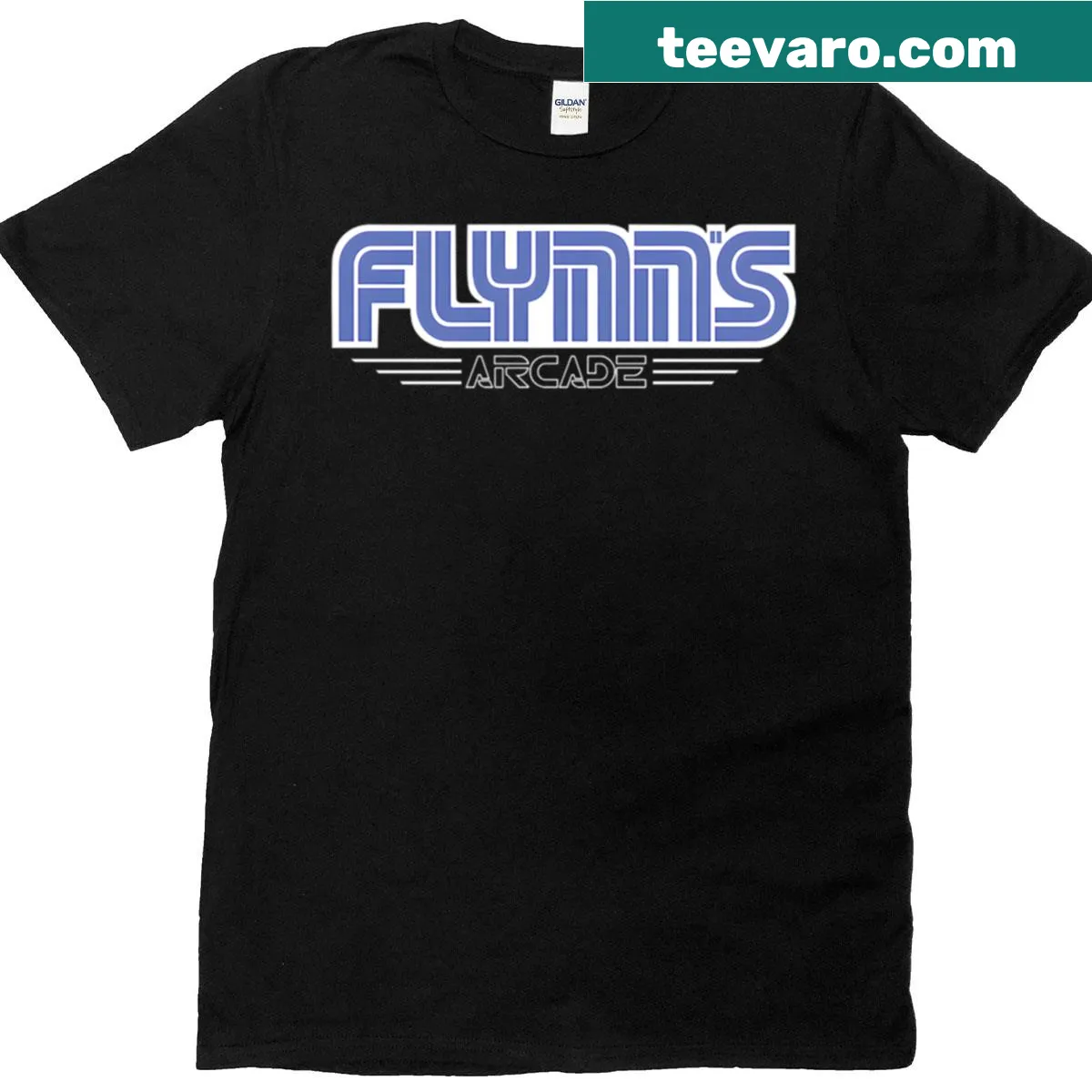Retro gaming logo t-shirt for gamers — on a men's t-shirt
