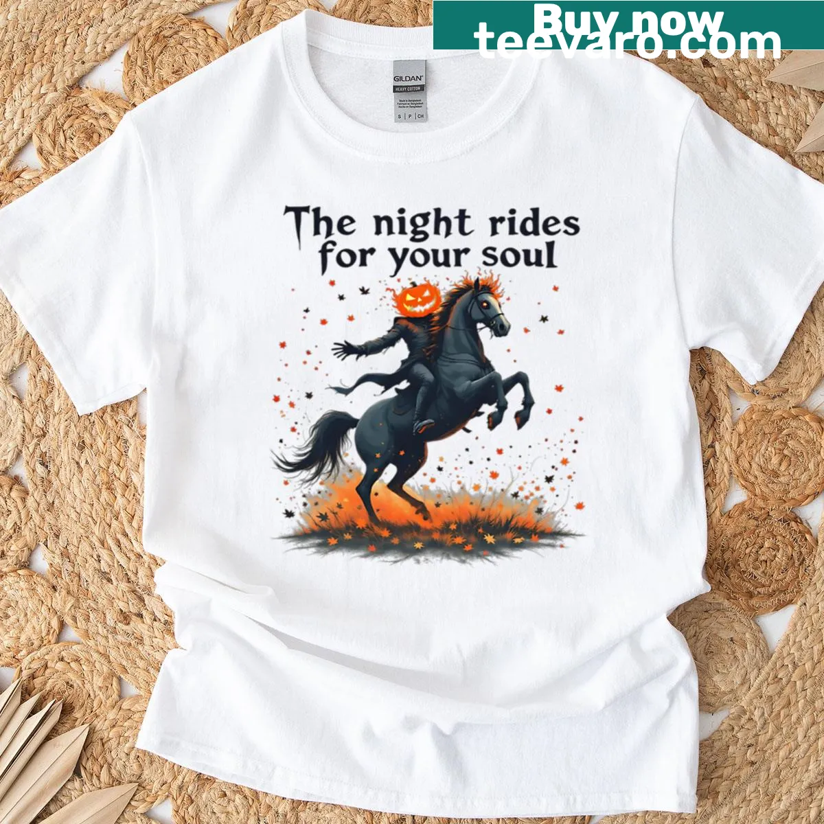 Mysterious fantasy design on oversized T-shirt. — on a men's t-shirt